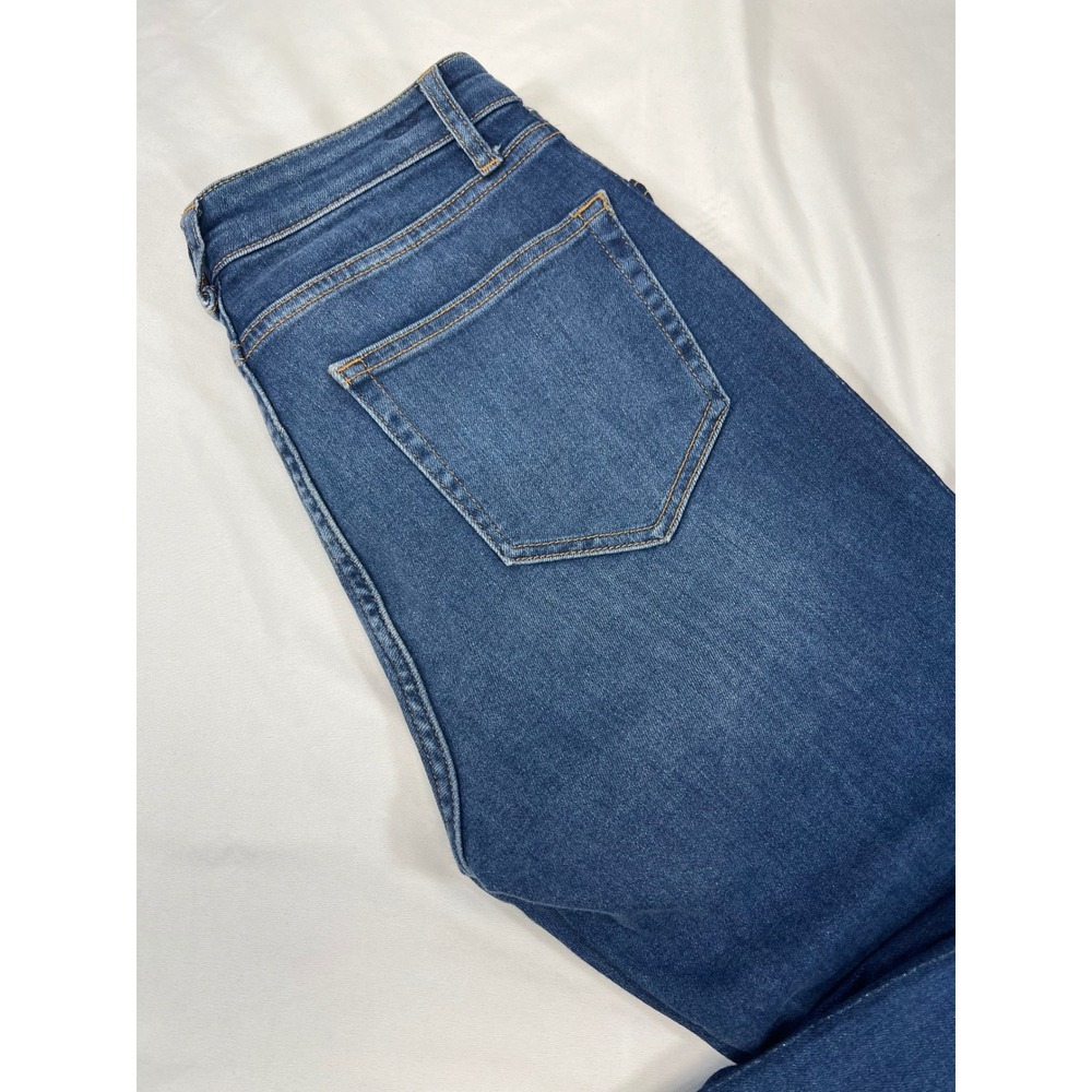 Vineyard Vines Womens Jeans Size 29 Dark Wash Raw‎ Hem Straight Leg - Picture 3 of 9